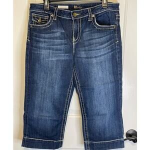 KUT From The Kloth women’s Natalie crop Jean capris-size 10